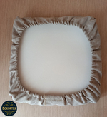 Набор чехлов на табурет из гобелена Дикая роза (33х33 см) - 2шт