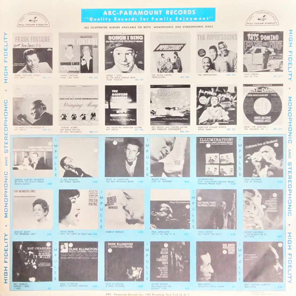 John Coltrane, Archie Shepp / New Thing At Newport (LP)