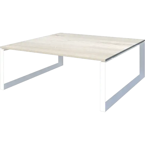 Стол переговорный на металлокаркасе НТМП.О-200.11  2000x1100x750 Аргентум-МП