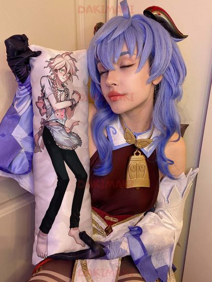 Мини дакимакура Нагито Комаэда из Данганронпа арт. M0876, 60х20 см