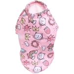 Кофта - толстовка для мелких пород собак «BRO Style», принт клубнички, р M