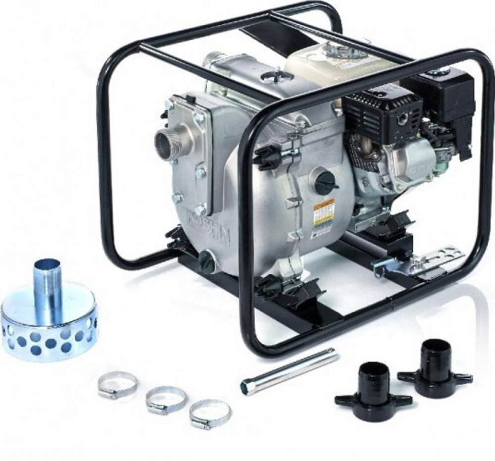 Мотопомпа бензиновая KOSHIN KTH 50X для грязной воды KTH-50X o/s