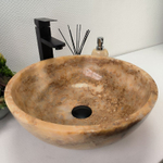 Раковина из оникса Bowl Yellow TinLip BO-62892 40*40*15 140