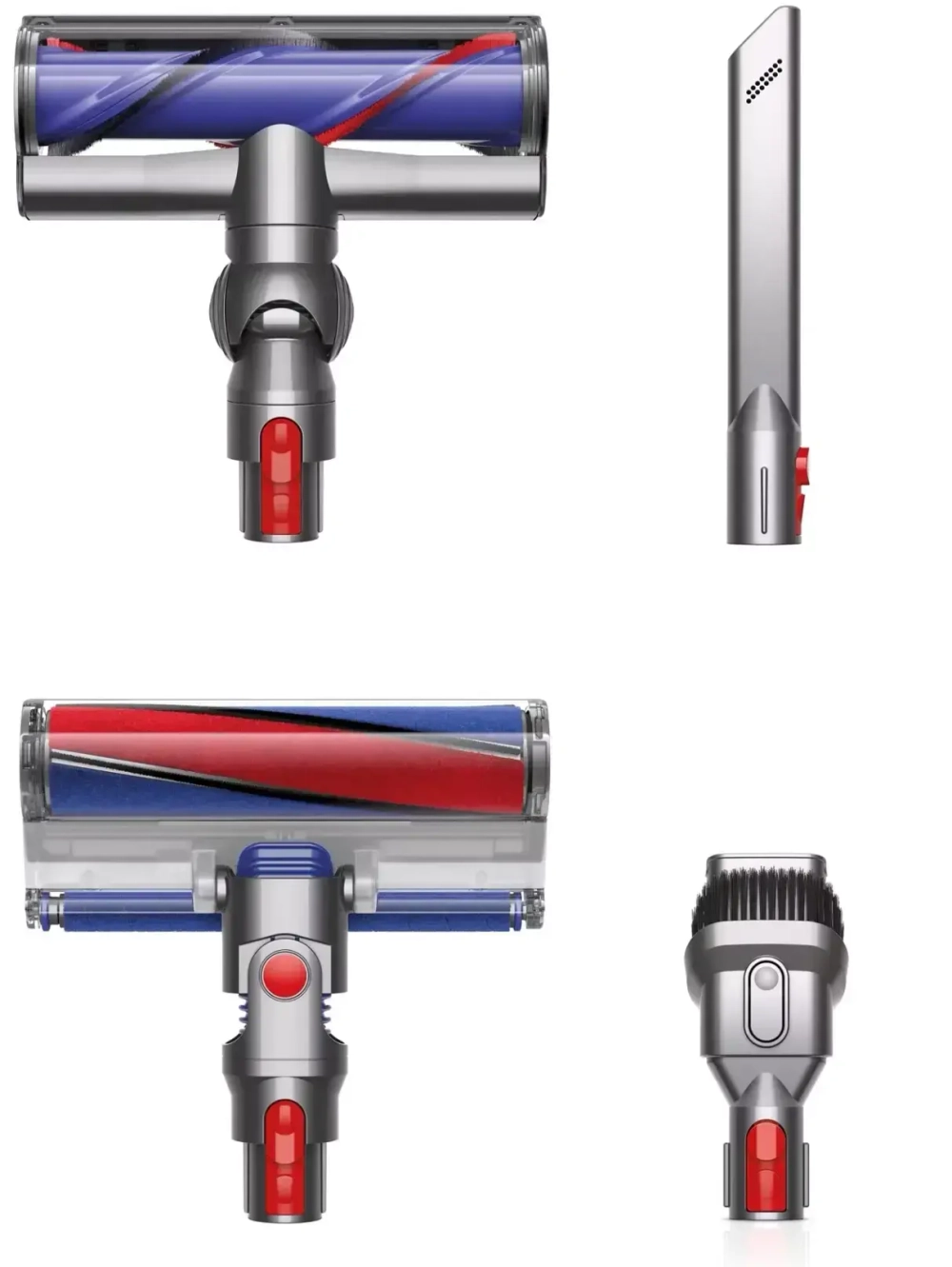 Пылесос Dyson Cyclone V10 Total Clean SV27, никель/чёрный (Nickel/Black)