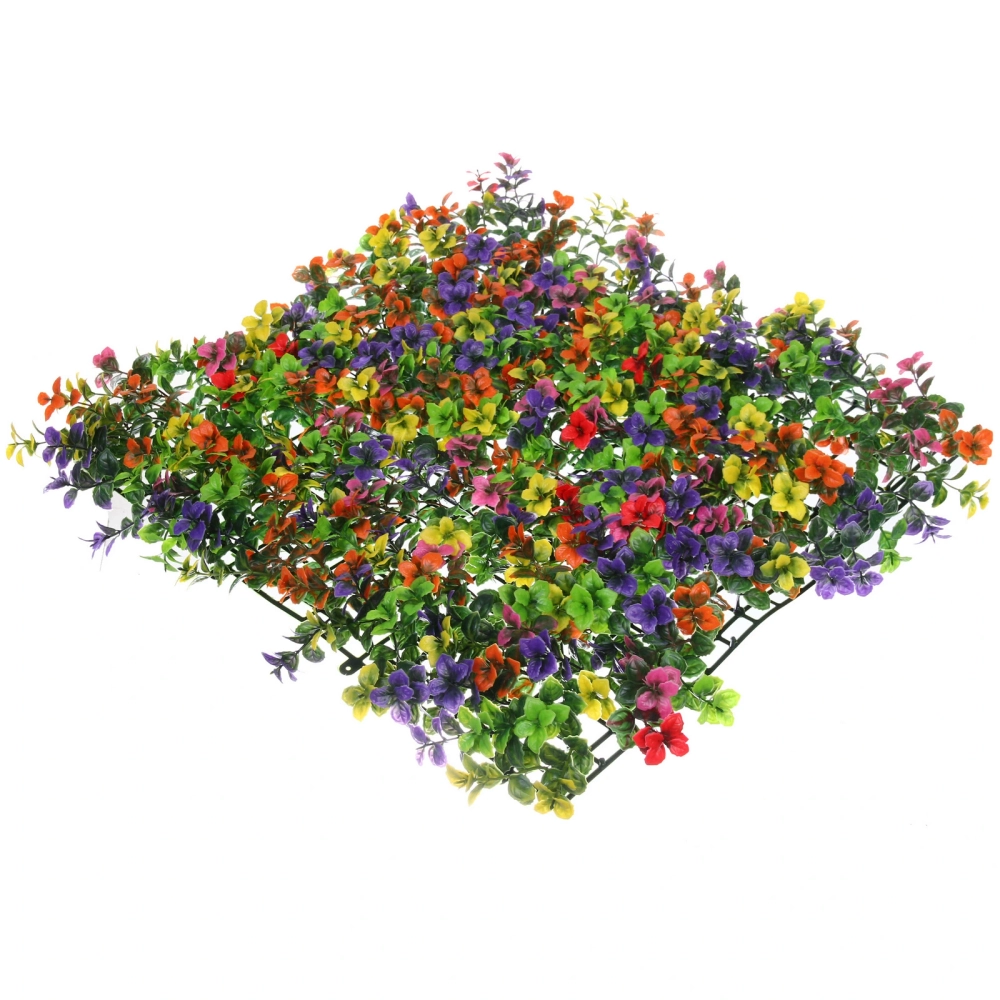 Трава искусственная «Green garden» 50*50см цветная травка