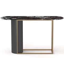 Консоль 4496, 160х85 см, металл, мрамор