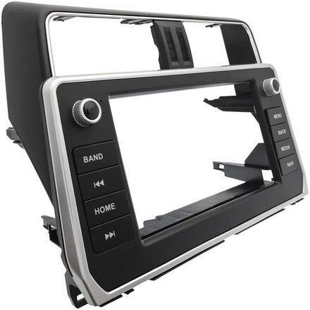 Магнитола Toyota Land Cruiser Prado 150 2017-2023 (рамка с кнопками и крутилками) - Teyes CC3-2K монитор 9.5" 2K QLED на Android 10, ТОП процессор, CarPlay, 4G SIM-слот