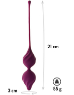 Вагинальные шарики Alcor фиолетовый 21 см