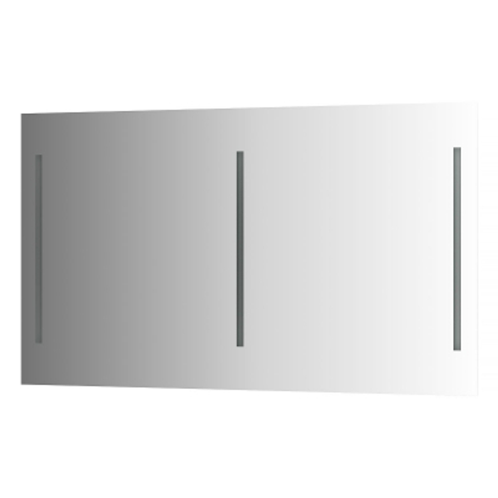 Зеркало Evoform с 3-мя встроенными LUM-светильниками 60 W 130х75 см