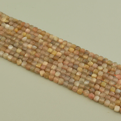 Нитка Солнечный камень 39 см. (Без замка) - Оранжевая