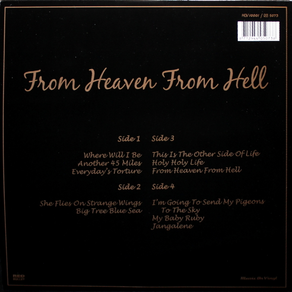 Golden Earring / From Heaven From Hell (2x10" Vinyl LP)