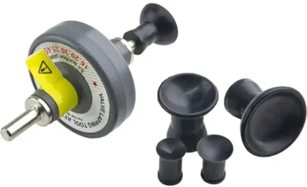 Насадка для притирки клапанов на дрель (присоска 16, 20, 30, 35, 45мм), 6 предметов, ZIPMEND