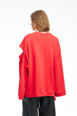 Лонгслив NO DIET Red