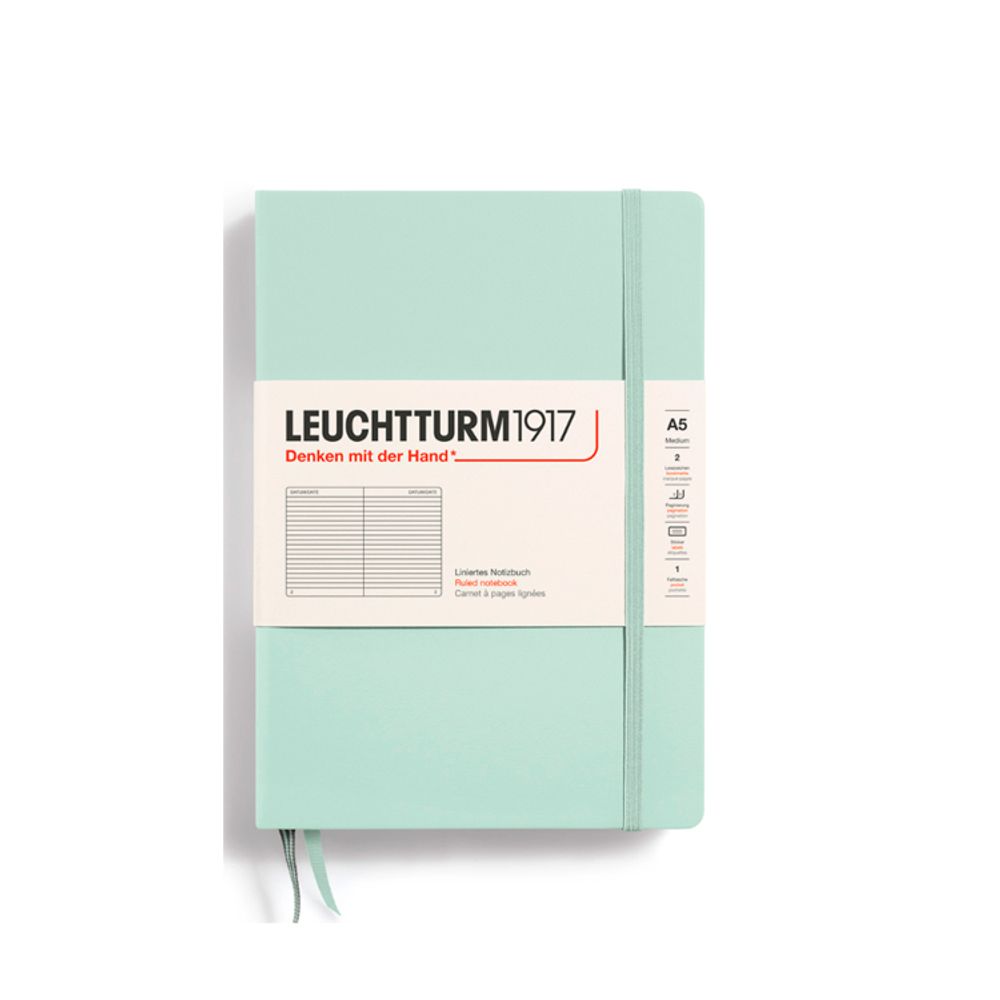 Блокнот Leuchtturm1917 Natural Colors A5 в линейку с твердой обложкой (367260)