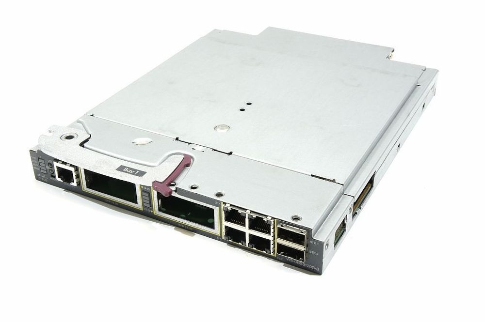 Коммутатор HP BladeSystem cClass Cisco Catalyst Blade Switch 3120G (4x1GbE external RJ45 + 4 SFP slots) 451438-B21