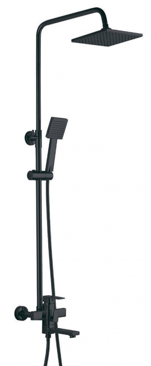 113562-C Душевая система (ЧЕРНЫЙ) ViEiR (4/1шт)