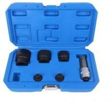 Набор головок для ступичных гаек автомобилей группы VAG, 6пр.(24,30,32мм-12гр, М18 1/2'', Н14,Н17 1/2''), в кейсе RockForce##Rock FORCE RF-40915