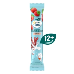 Фрутоняня Фруктовые кусочки Осьминожки яблоко-клубника 16 гр