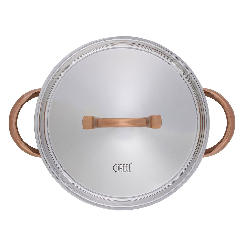 Кастрюля из нержавеющей стали Gipfel Absolute 2755 24 см/7,7 л