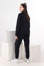 Костюм для девочки Скул-5 Виотекс ТЁМНО-СИНИЙ