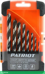 Набор сверл по дереву Patriot 815010103