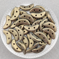Crescent 3x10 мм, Metallic Suede Gold