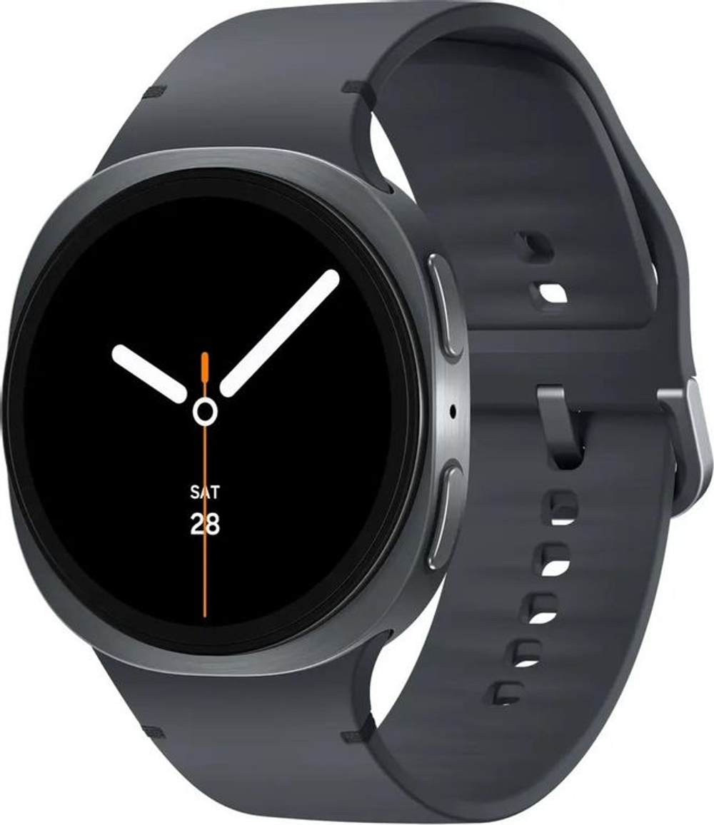 Смарт-часы Samsung Galaxy Watch 8 LTE Watch 8,  44мм,  1.47",  с SIM,  графитовый
