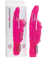 Вибромассажер с вращающимся стимулятором клитора