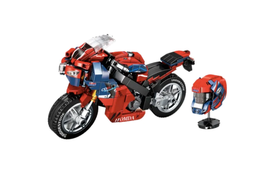 Конструктор Leibao " Мотоцикл Honda CDR-1000RRR"" , 470 деталей