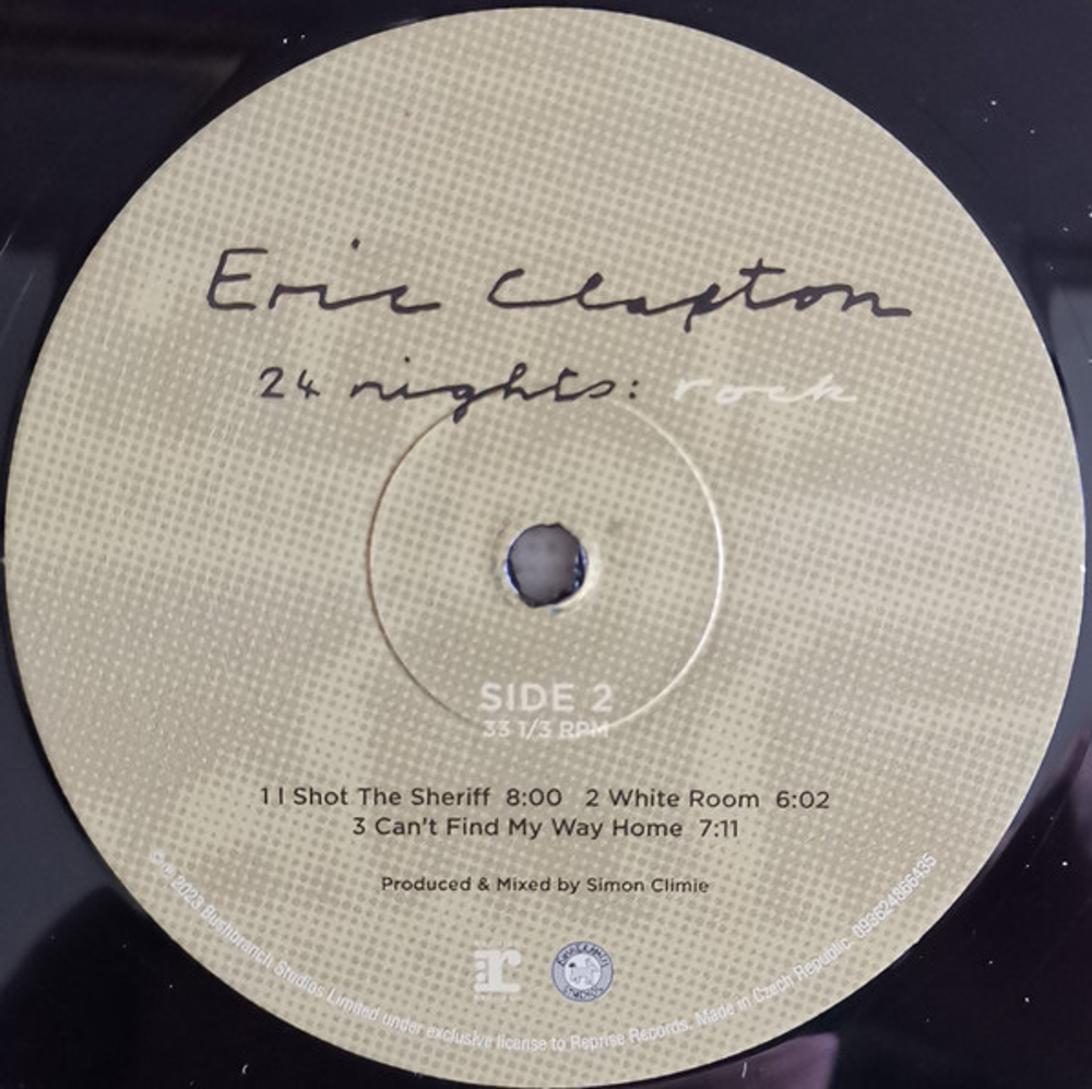 Eric Clapton / 24 Nights: Rock (3LP)