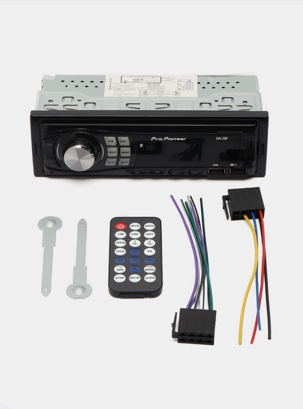 Автомагнитола FM/BT/USB/TFplayer PRO-Pioner DH-258