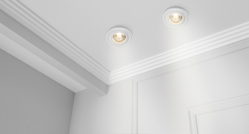 Встраиваемый светильник Maytoni Gyps Classic DL283-1-01-W