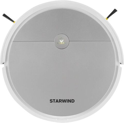 Робот-пылесос StarWind SRV4570, 15Вт, серебристый/белый