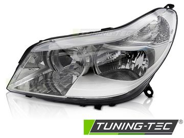 HEADLIGHT CHROME LEFT SIDE TYC fits CITROEN C5 04-08