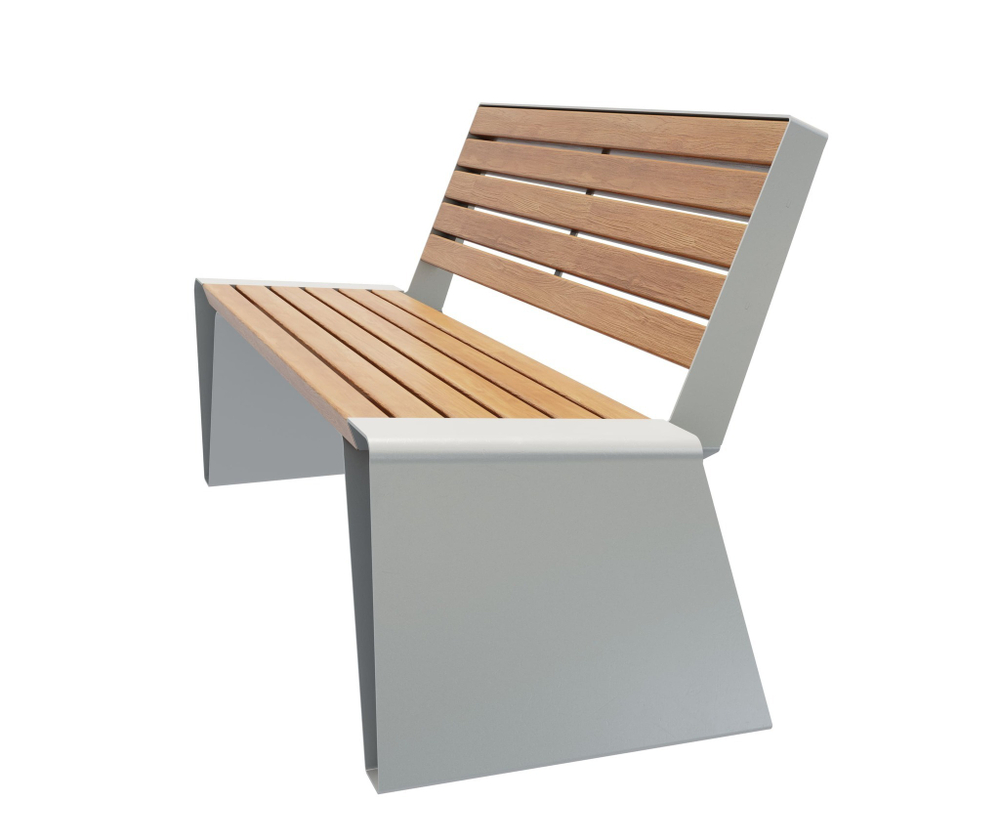 Скамейка стальная «Энигма»