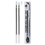 Стержень для гелевой ручки, Basir, чёрные чернила, игольчатый, 12.9 см, 0.5 мм, 12 шт