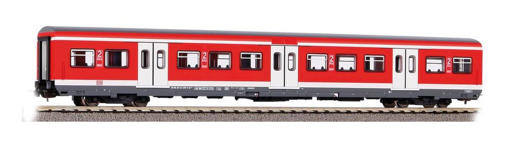 X-Пассажирский вагон 2-го класса DB AG V, красный