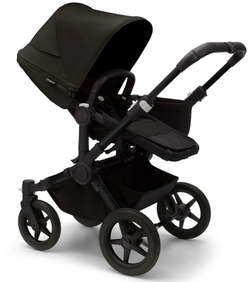 Коляска Bugaboo Donkey 5 Mono Complete 2 в 1 Black/Midnight Black-Midnight Black