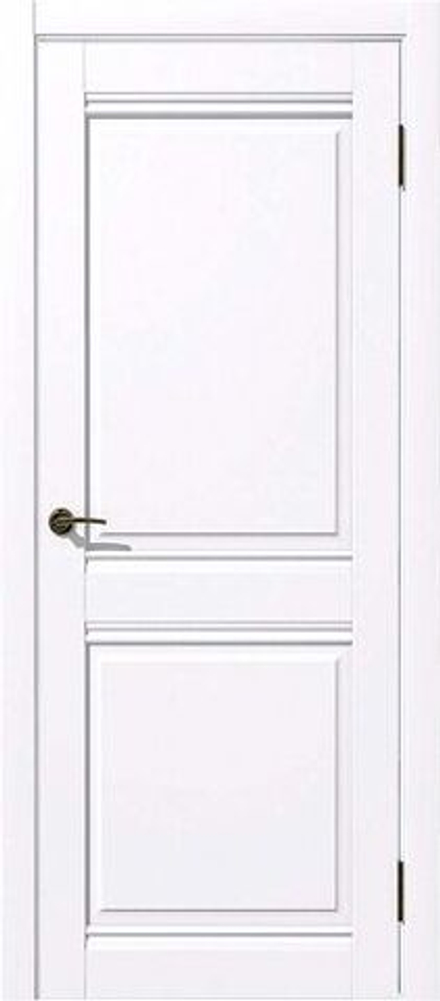 Межкомнатная дверь Дубрава Сибирь Омега ПГ Эмалит белый