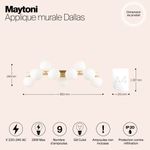 Настенный светильник (бра) Maytoni MOD547WL-09BS