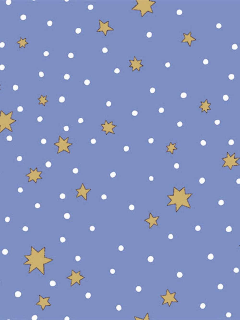 Простынь на резинке Сказка "Зимние звезды" 120х200 см, перкаль