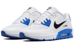 Nike Air Max 90 G low-top golf shoes for men and women the same white blue