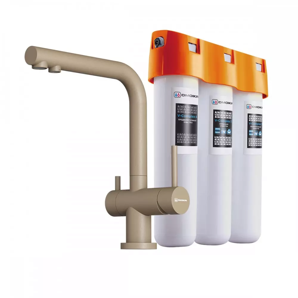 Комплект Omoikiri Nagano GM + Pure drop Lite