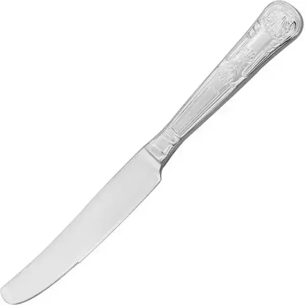 Нож столовый «Кингс Стэйнлесс Стил» сталь нерж. ,L=238/125,B=21мм серебрист