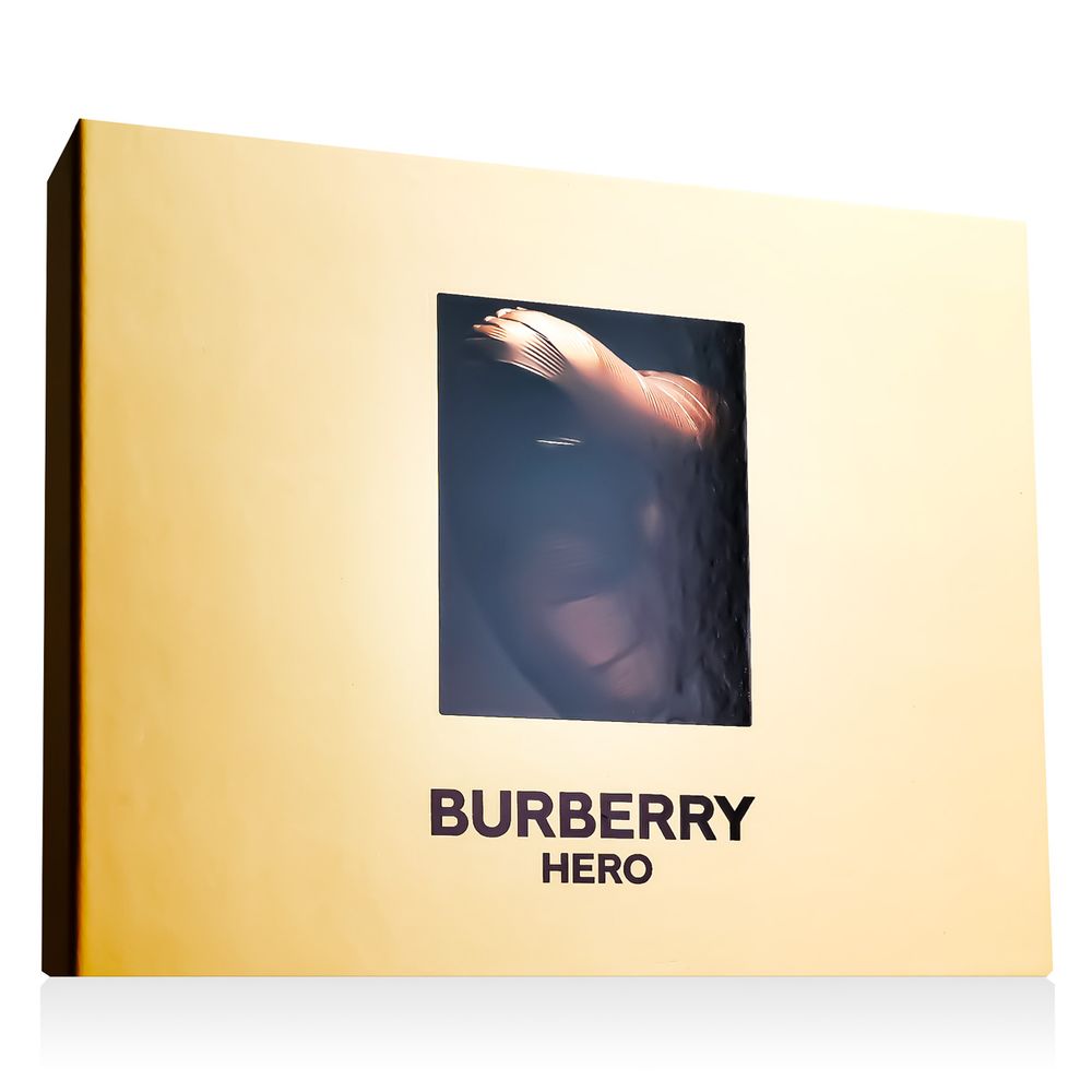 Burberry Hero EDT 100 ml + EDT MINI 10 ml + SG 75 ml (man) 1 pcs
