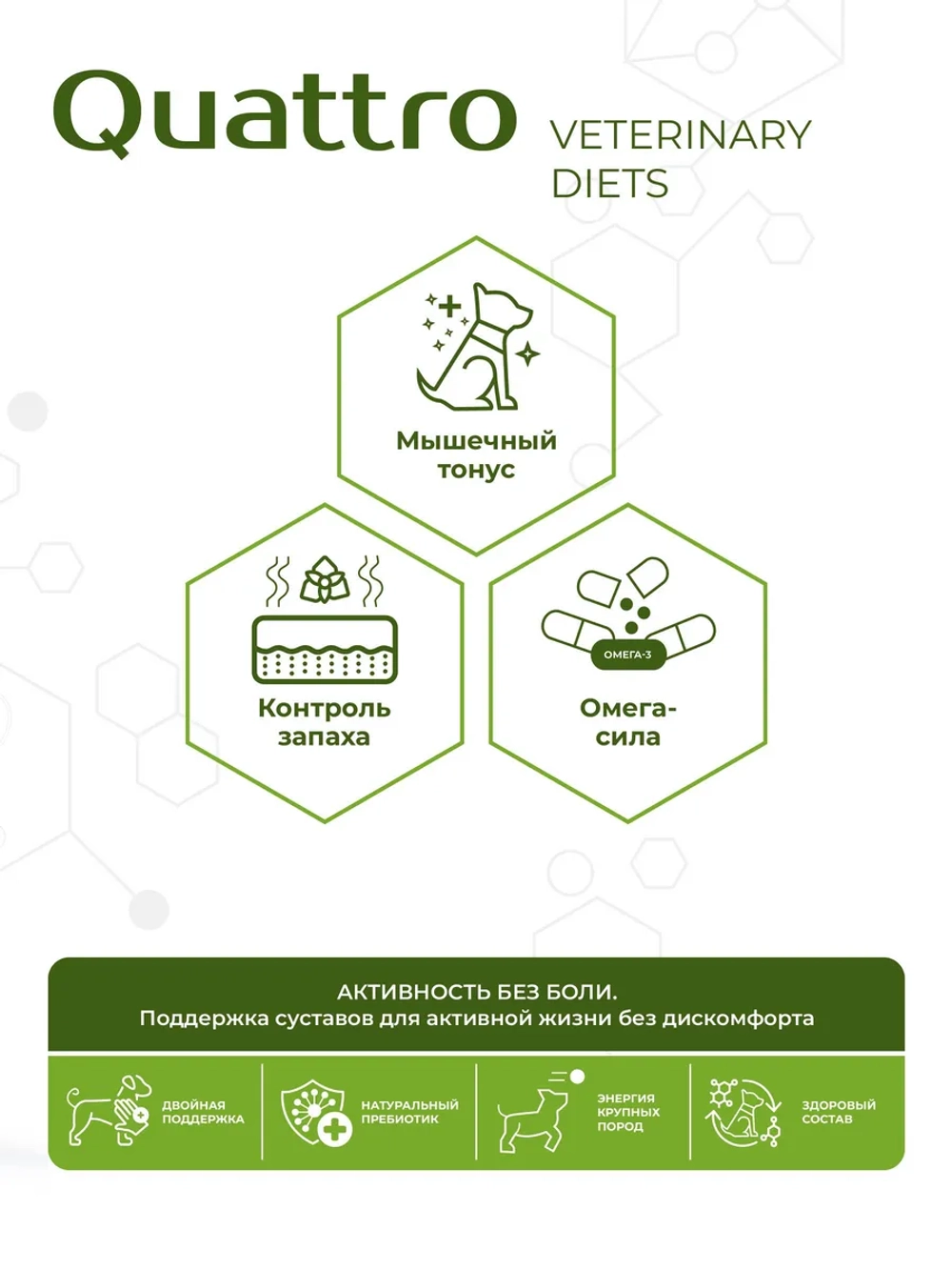 Корм для крупных пород собак VD Joint Mobility JM, 2.5 кг