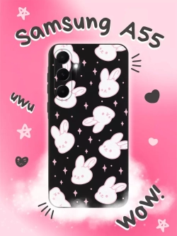 Чехол на Samsung A55 с принтом