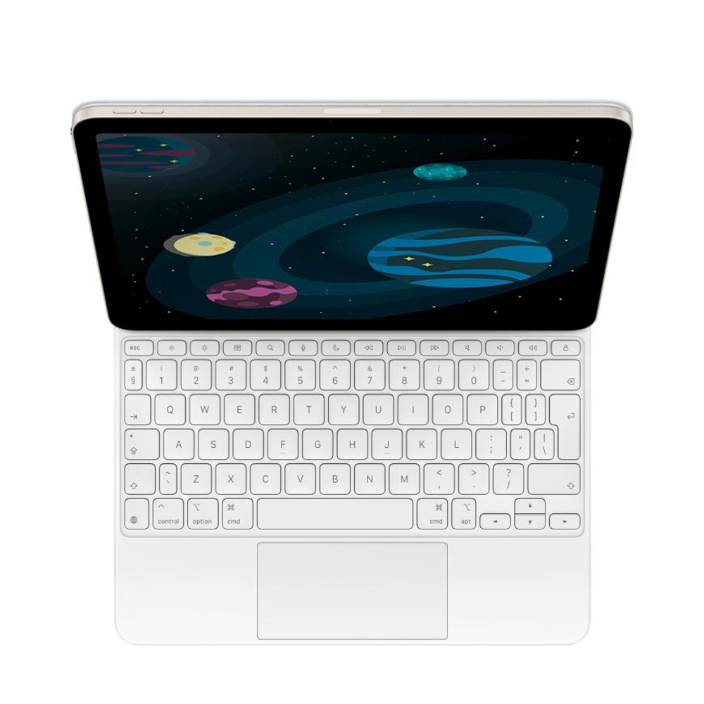 Клавиатура Apple Magic Keyboard для iPad Air 11" (M2, M3, M4 | 2024–2026) и Air 10,9" (Белый | White)