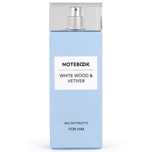 Notebook White Wood and Vetiver