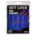 Набор насадок на пенис Penis Sleeve Kits Blue (Цвет: синий)